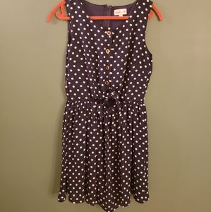 Vintage inspired polka dot dress